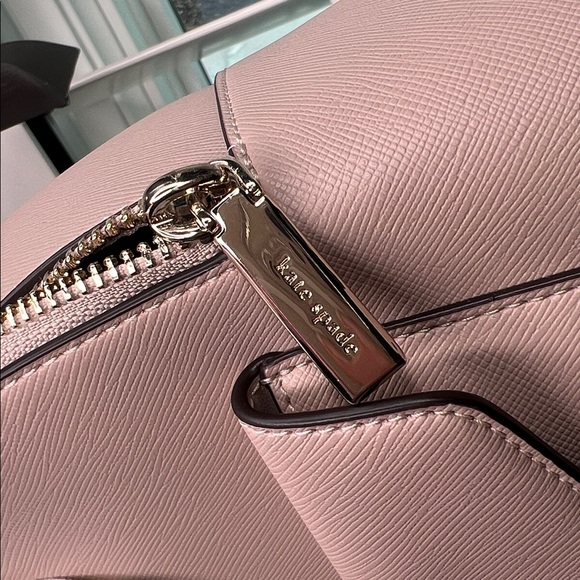 Kate Spade New York Schuyler Mini Backpack Warm Beige NWOT $299 Saffiano PVC - Picture 13 of 17